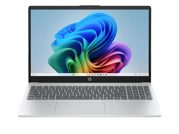 HP OmniBook 3 NGAI 15 - FN0113 AMD Ryzen AI 5 340 Hexa 16GB 512GB SSD 15.6" FHD IPS Display AMD Radeon 840M Graphics Backlit KB Windows 11 Glacier Silver 