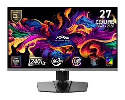 MSI MAG 272UP 27'' QD-OLED 240Hz X24 Monitor