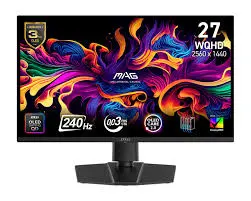 MSI MAG 273QP 27'' QD-OLED 240Hz X24  — Gaming Monitor 