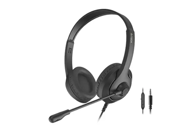 A4Tech FH100i Stereo Headset - Black