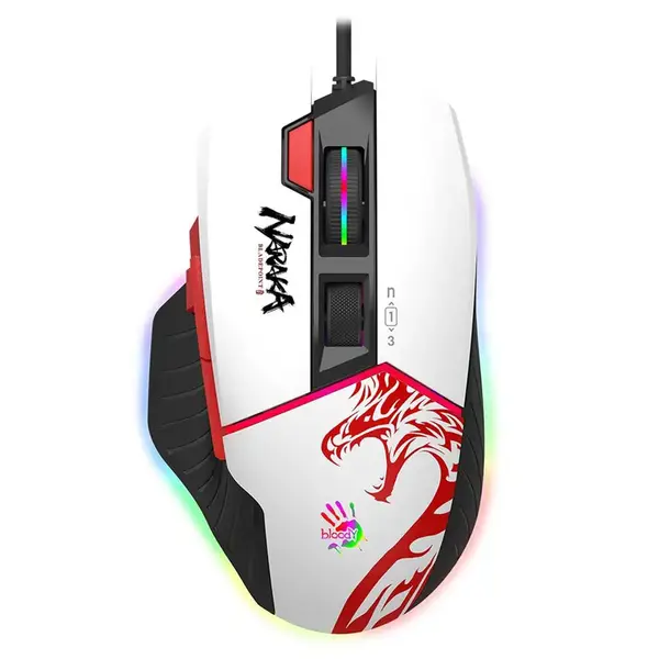 Bloody W95 Max Naraka Extra Fire Gaming Mouse