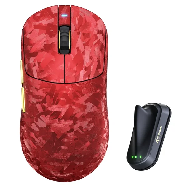 Attack Shark RS3 Ultra Wireless Gaming Mouse - Red 