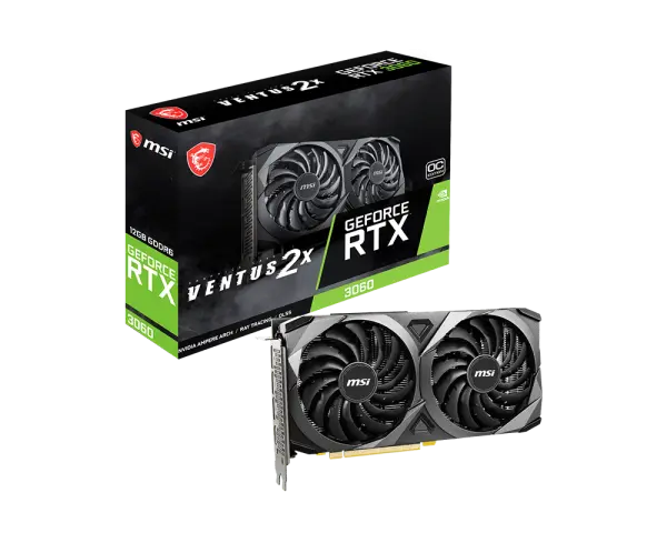 MSI GeForce RTX 3060 VENTUS 2X 12GB OC