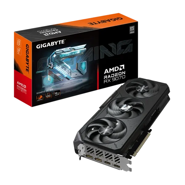 Gigabyte Radeon™ RX 9070 GAMING OC 16GB 256BIT GDDR6
