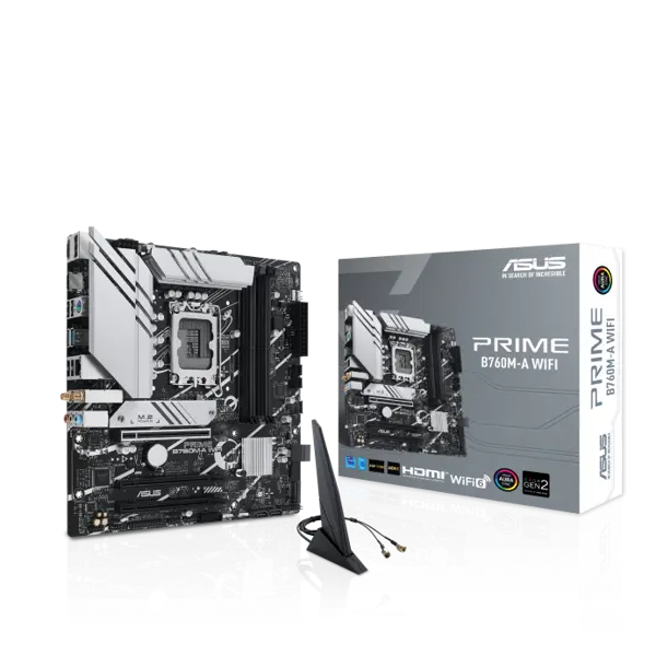 ASUS PRIME B760M-A WIFI LGA 1700 mATX mortheboard 