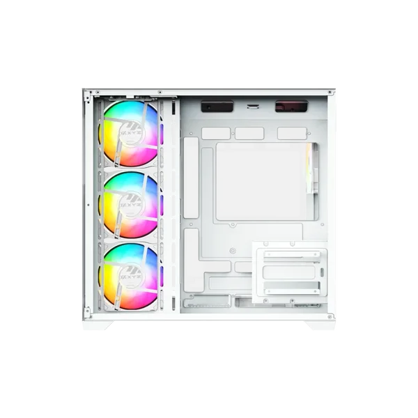 XYZ Tesseract X 50 ARGB Gaming Case - White 