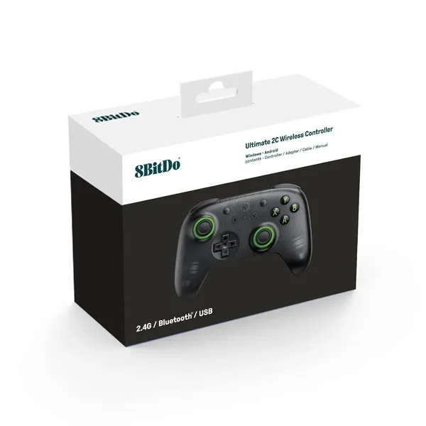 8BitDo Ultimate 2C Wireless Controller - Black
