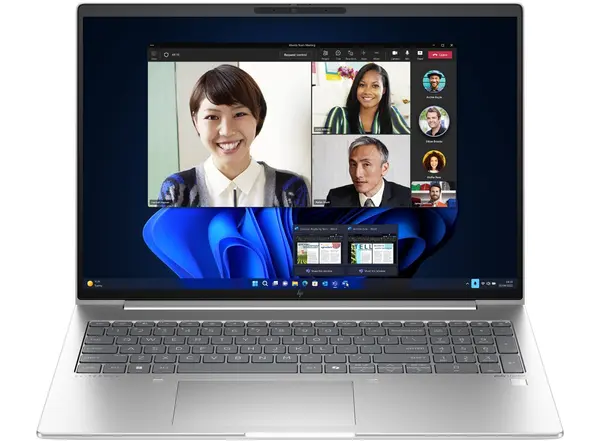 HP EliteBook 660 G11 Intel Core Ultra 7 155U 8GB 512GB SSD 16" WUXGA Display Fingerprint Reader Backlit KB Dos Silver With Bag (Official Warranty)