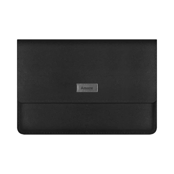 Amaze A980 15/16'' Slim Shield Premium Laptop Sleeve - Black - Brown - Silver 