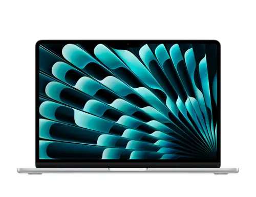 Apple MacBook Air MW0W3 M4 10-Core Chip 16GB 256GB SSD 13.6 Liquid Retina Display 8-Core GPU - Silver