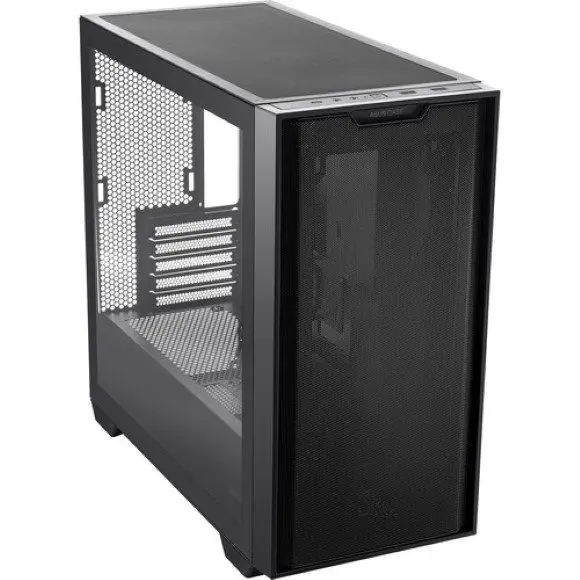 Asus A21 Mid-Tower Case - Black - White 