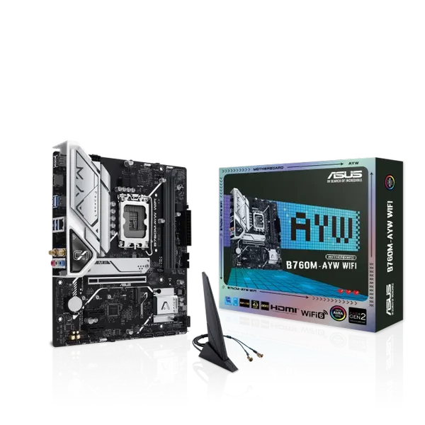 Asus B760M - AYW Wifi DDR5 Motherboard