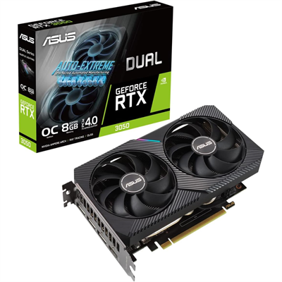 ASUS Dual GeForce RTX™ 3050 V2 OC Edition 8GB GDDR6