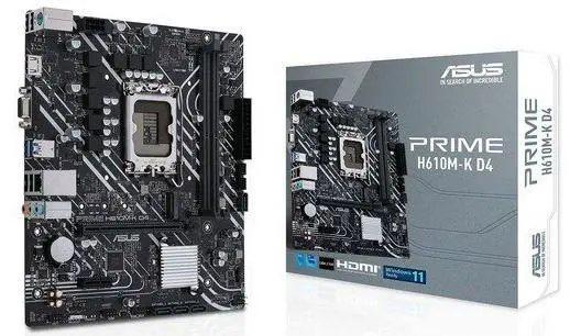 ASUS PRIME H610M-K D4 LGA 1700 mic-ATX motherboard
