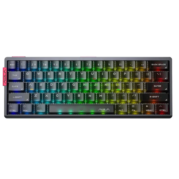 Aula AG 60 PRO Aether Magnetic Switch Gaming Keyboard - Black Frosted