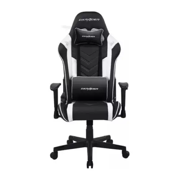 DxRACER Prince Series Gaming Chair Large Size - Black-White