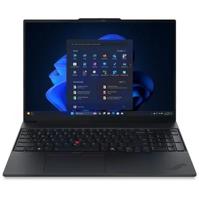 Lenovo ThinkPad E16 G3 Intel Core 5 210H 8GB D5 512GB SSD 16" WUXGA IPS Display Backlit KB Fingerprint Reader Dos Black (Official Warranty)