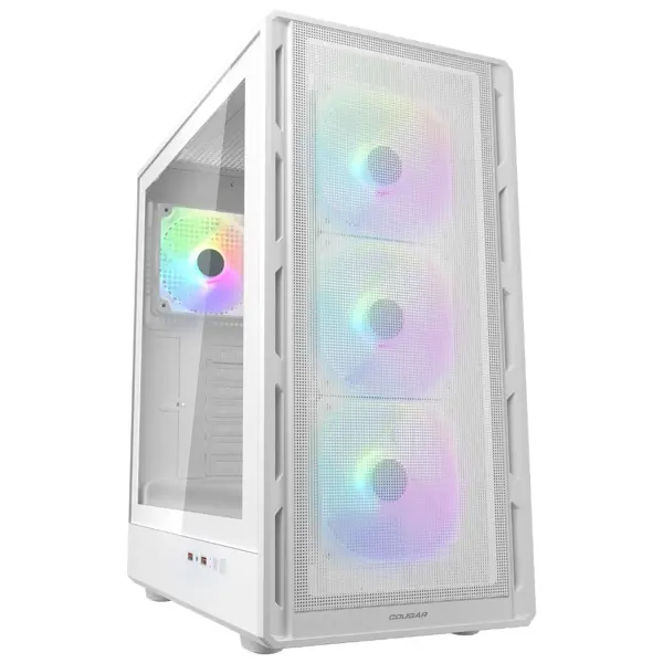Cougar Airface Pure RGB Mid Tower ATX Case White