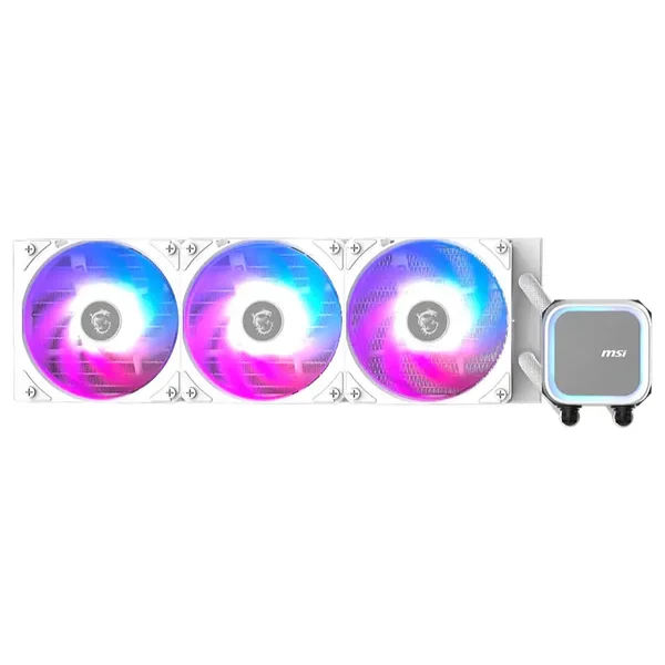 MSI MAG Coreliquid 360 A13 AIO ARGB CPU Cooler - White 
