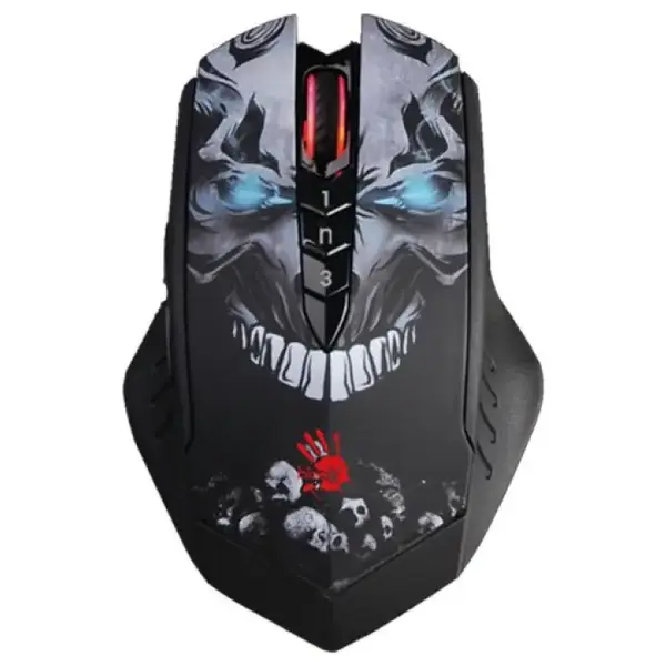 Bloody R80 Plus 2.4G Wireless Gaming Mouse - Skull 