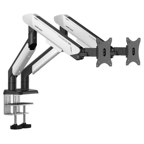 AndaSeat Stealth Pro II Duo A9-2S Dual Monitor Arm Black/White - AD-W-A9-2S-BW