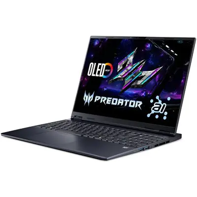 Acer Predator Helios Neo 16S AI PHN16S-71-99SA Intel Core Ultra 9 32GB D5 1TB SSD 16" OLED WQXGA 240Hz Display NVIDIA RTX 5070Ti 12GB Graphics RGB Backlit KB Win11 Home Black (Official Warranty)