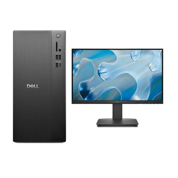 Dell ECT1250 Tower Core Intel Core i3 8GB 512GB SSD with 21.5'' LED Monitor 