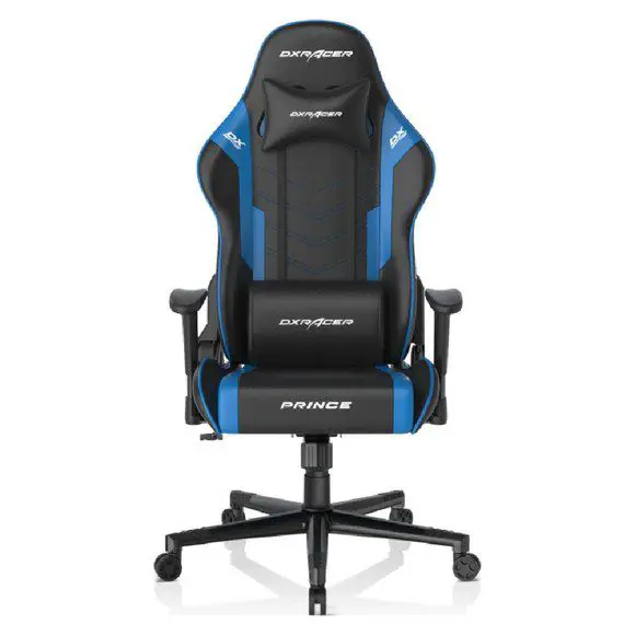 DxRACER Prince Series Gaming Chair - Black-Blue