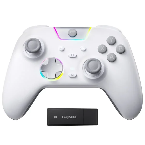 EasySMX X05 PRO Gaming Controller - Black - White 
