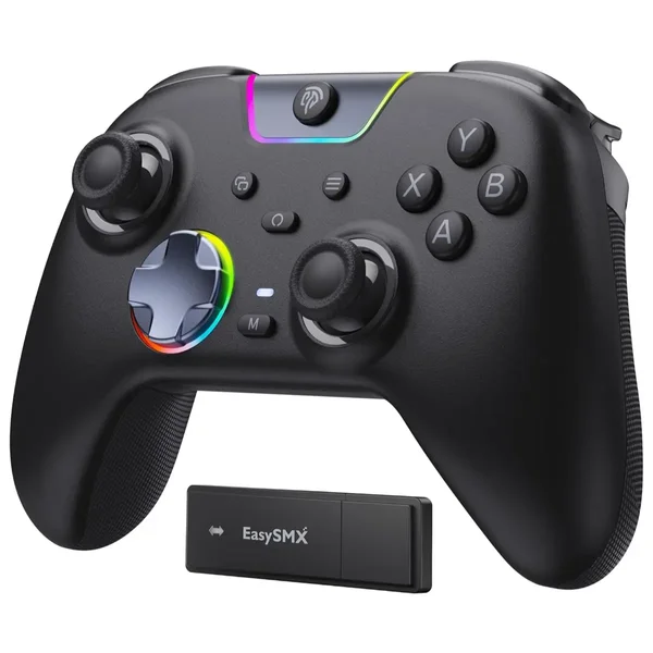 EasySMX X05 PRO Gaming Controller - Black - White 