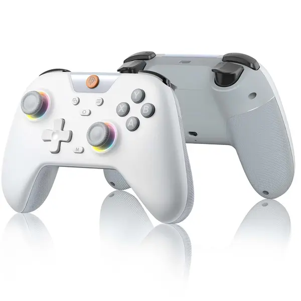 EasySMX X05 Gaming Controller - Black - White 