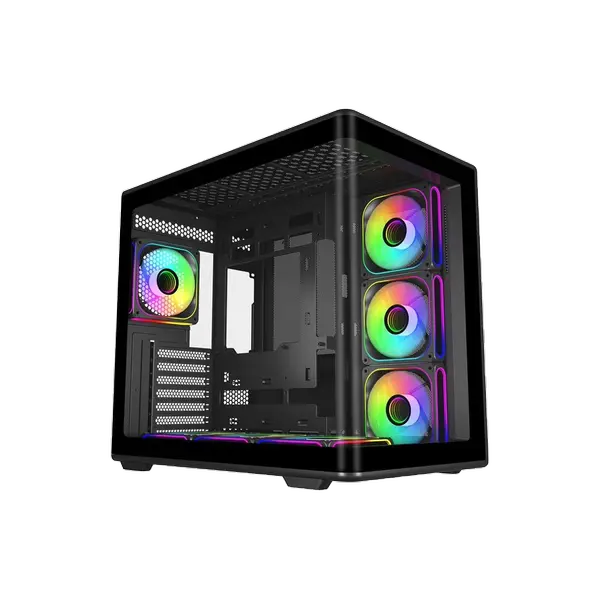 Cooler Master Elite 600 Mid-Tower ATX Case - Black / White