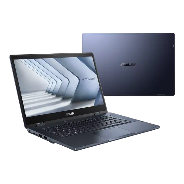 ASUS ExpertBook B3402FVA-I516512B7D Intel Core 5 120U 16GB 512GB 14.0" FHD X360 Touch Backlit KB Dos Star Black - (Official Warranty)