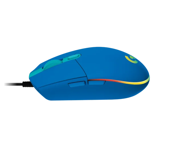 Logitech G203 Lightsync Wired Gaming Mouse - Blue 