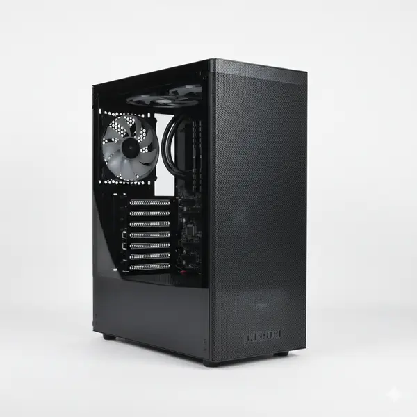 Ease EC120 Tempered Glass ARGB Mid Tower Case