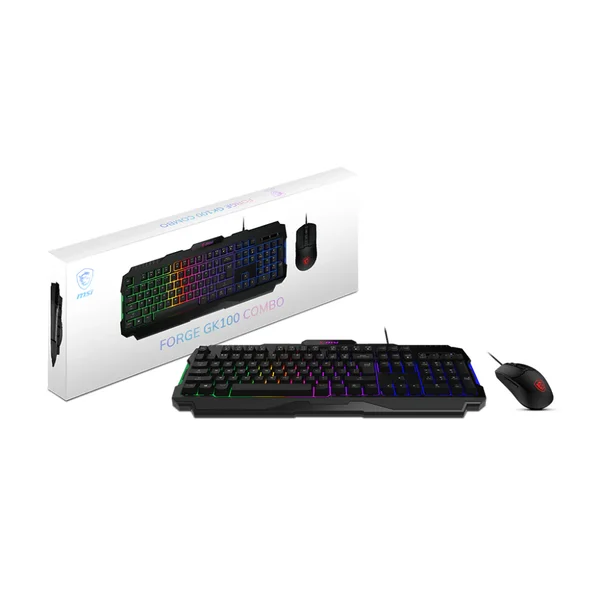 MSI Forge GK100 Combo Wired Keyboard 