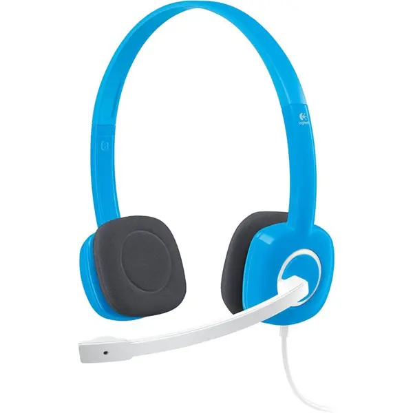 Logitech H150 Dual Pin Stereo Headset - BLUE