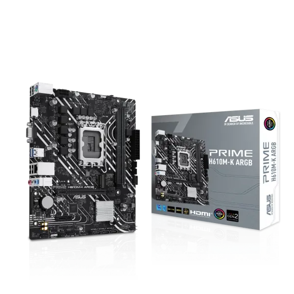 ASUS PRIME H610M - K ARGB D5 LGA 1700 micro-ATX motherboard