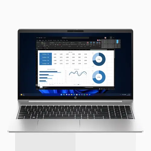 HP Probook 450 G10 Intel Core i7 13th Gen 16GB 512GB SSD 15.6" FHD Display Backlit KB Fingerprint Reader Dos Silver