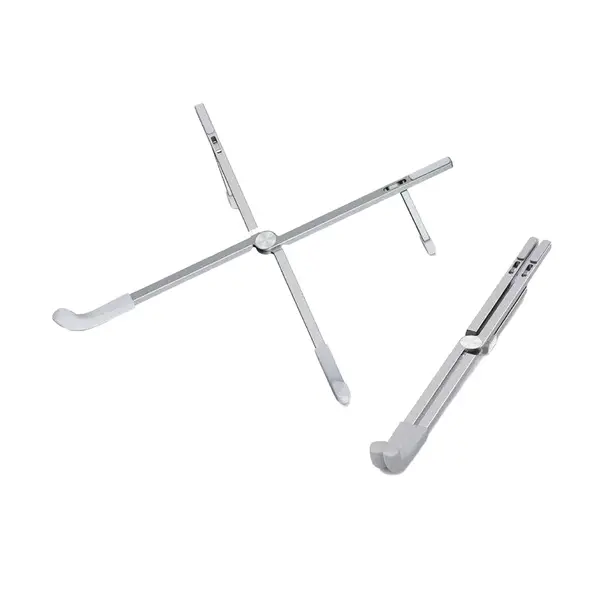 Amaze A532 Ultra Thin Laptop Stand - Silver - Grey 