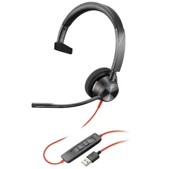 Plantronics Blackwire C3310 M USB-C Single Ear Headphone