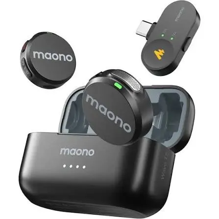 Maono Wave T5 PC2 Wireless Lavalier Microphone