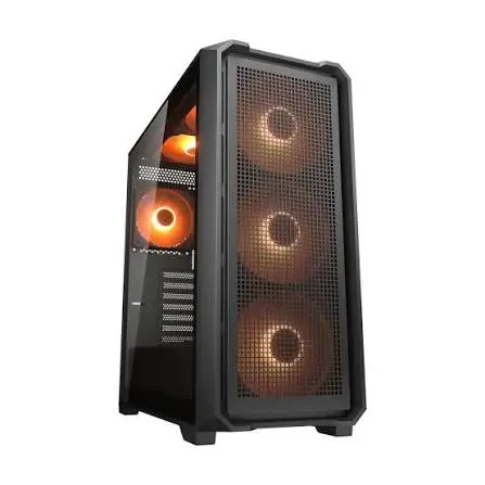 Cougar MX600 Air Pro Mid Tower Gaming PC Case - Black