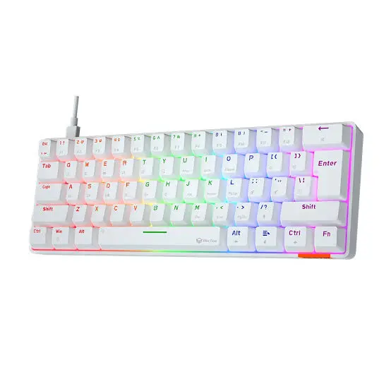 Meetion MK005 Mechanical Wired Gaming Keyboard OUTEMU Blue Switch - White