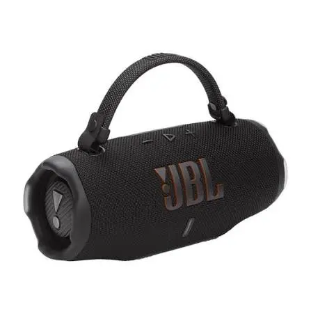 JBL Charge 6 Portable Splashproof Bluetooth Speaker - Black 