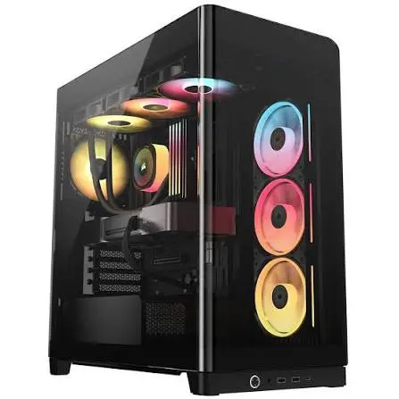Corsair iCUE Link Frame 4500X LX-R RGB Mid Tower PC Case - Black 