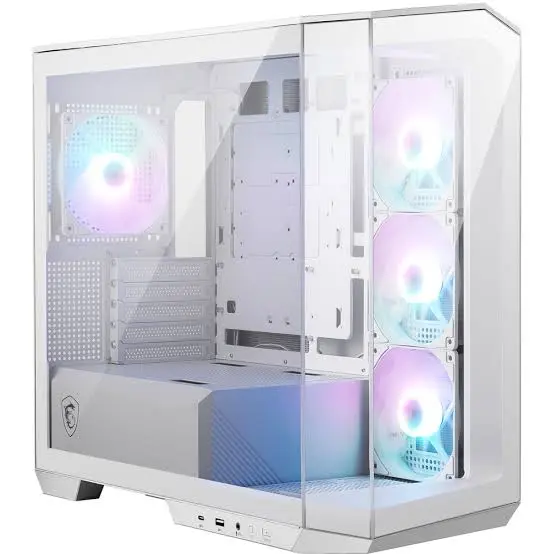 MSI Pano M100R PZ Mid Tower PC Case - White 