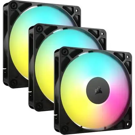 Corsair RS120 ARGB Triple Black                                                                                                                                                                                                                           