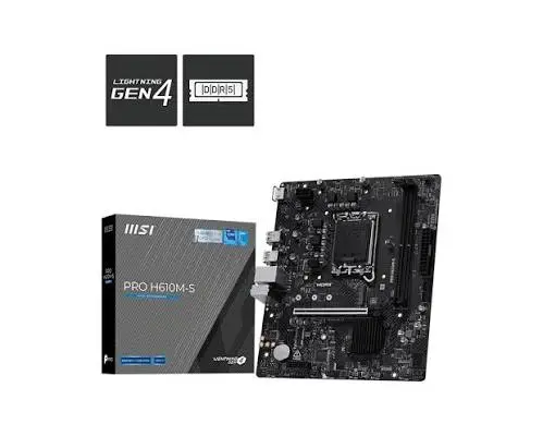 MSI PRO H610M-S DDR5