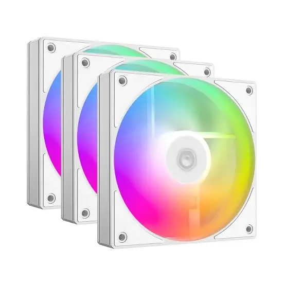 ID Cooling AS-120 ARGB-K Trio - White 